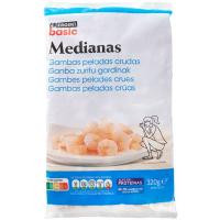 Gamba pelada mediana EROSKI BASIC, bolsa 320 g