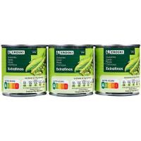 Guisante extrafino EROSKI, pack 3x140 g