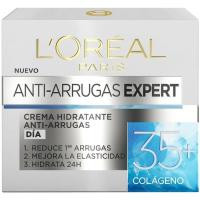 Crema antiedad con colágeno de día L`OREAL, tarro 50 ml