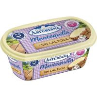 Mantequilla ligera sin lactosa ASTURIANA, tarrina 250 g