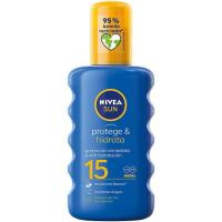 Leche solar SPF15 NIVEA, spray 200 ml