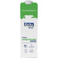 Leche semidesnatada KAIKU, brik 1 litro