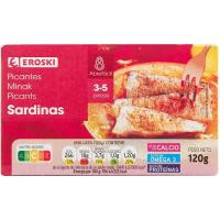 Sardina picantes EROSKI, lata 115 g