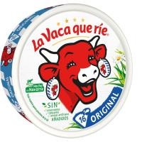 Queso fundido LA VACA QUE RIE, 16 porciones, caja 250 g