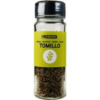Tomillo para sazonar EROSKI, frasco 15 g