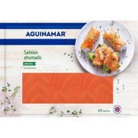 Salmón ahumado AGUINAMAR, bandeja 200 g