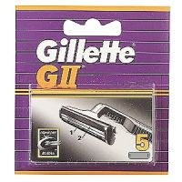 Cargador de afeitar GILLETTE GII, pack 5 uds