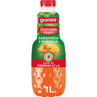 Bebida de naranja y zanahoria GRANINI, botella 1 litro