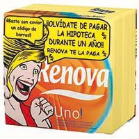 Servilleta surtida 1 capa RENOVA, paquete 70 uds