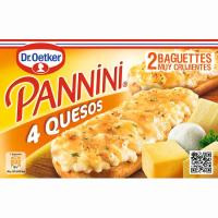Panninis de 4 quesos DR. OETKER, pack 2x125 g