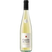 Vino Blanco Suave Cataluña CONDE DE CARALT, botella 75 cl