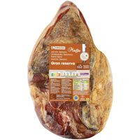 Jamón serrano g. reserva EROSKI MAESTRO, al corte, compra mínima 100 g