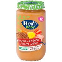 Potito jamón-ternera-verdura HERO, tarro 235 g