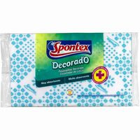 Bayeta posavajilla decorada 40x50 cm SPONTEX, pack 1 ud