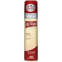Espuma de afeitar sensitive LA TOJA, spray 300 ml