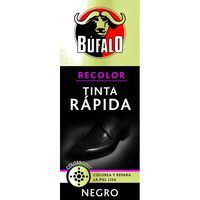 Tinta rápida negra para calzado BÚFALO, frasco 1 ud