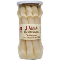 Espárrago IGP 10/12 piezas J. VELA, frasco 340 g