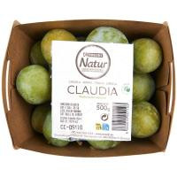 Ciruela Claudia EROSKI NATUR, cubeta 500 g