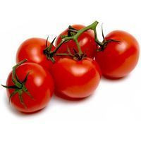 Tomate en rama, al peso, compra mínima 600 g / 3 uds