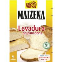 Levadura especial panadería MAIZENA, caja 27 g