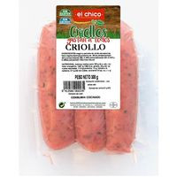 Chorizo criollo EL CHICO, 3 uds., bandeja 300 g