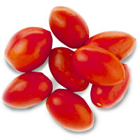 Tomate de Pera, al peso, compra mínima 550 g / 5 uds