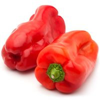 Pimiento rojo Lamuyo, al peso, compra mínima 450 g / 1 ud