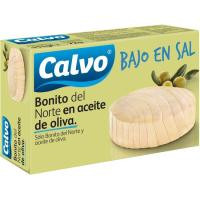 Bonito bajo en sal CALVO, lata 111 g