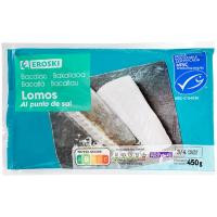 Lomos de bacalao MSC EROSKI, bolsa 450 g