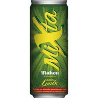 Cerveza MAHOU Shandy Mixta, lata 33 cl