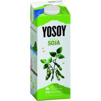 Bebida de soja 0% azúcar YOSOY, brik 1 litro