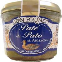 Paté de pato J. BRUNET, tarro 180 g