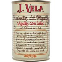 Pimiento de piquillo artesano extra J. VELA, lata 330 g