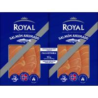 Salmón ahumado ROYAL, pack 2x45 g