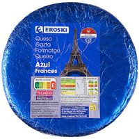 Queso azul EROSKI, al corte, compra mínima 250 g