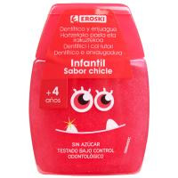 Dentífrico 2en1 Infantil EROSKI, bote 75 ml