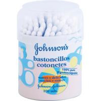 Bastoncillos JOHNSON'S, caja 100 uds