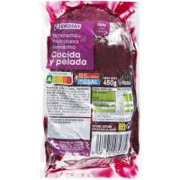 Remolacha cocida-pelada EROSKI, bolsa 450 g