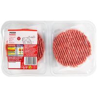 Hamburguesa de vacuno EROSKI, 6 uds., bandeja 510 g