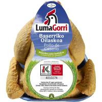 Pollo limpio EUSKO LABEL LUMAGORRI, bandeja aprox. 1.6 kg