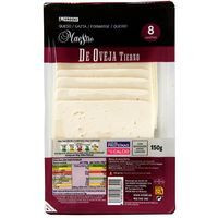 Queso de oveja EROSKI MAESTRO, lonchas, bandeja 150 g