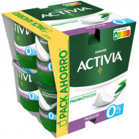 Activia natural 0% 8x120 g