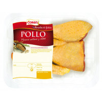 Jamoncitos de pollo bandeja peso aproximado 500 g