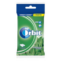Chicle ORBIT hierbabuena 4x10 grageas