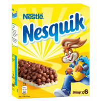 Barritas de cereales NESTLÉ Nesquik 6 x 25 g