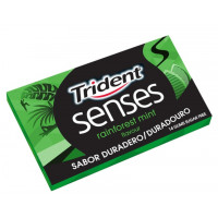 Chicle TRIDENT Senses hierbabuena sin azúcar 23 g
