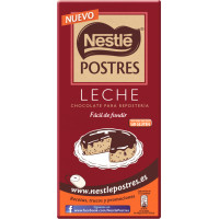 Chocolate Nestlé postres leche 170 g