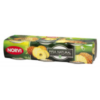 Piña NORVI en su jugo 3x137 g