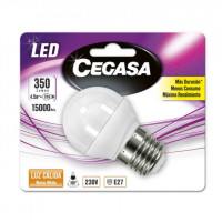 Bombilla Cegasa Led Esférica 5 W E27 Cálida