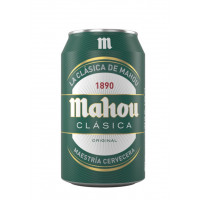 Cerveza Mahou sin lata 33 cl
